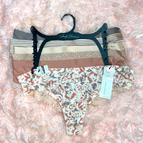 Marilyn Monroe 6 pack Women XL cheeky lace back underwear - Picture 1 of 5